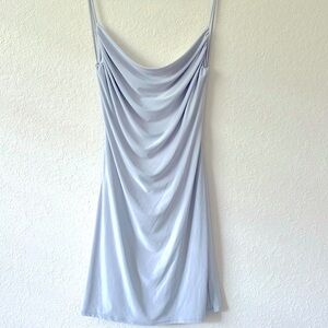 NWT 21 Saints Light Gray Mini Dress Size Large